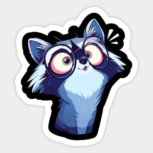 raccoon Sticker